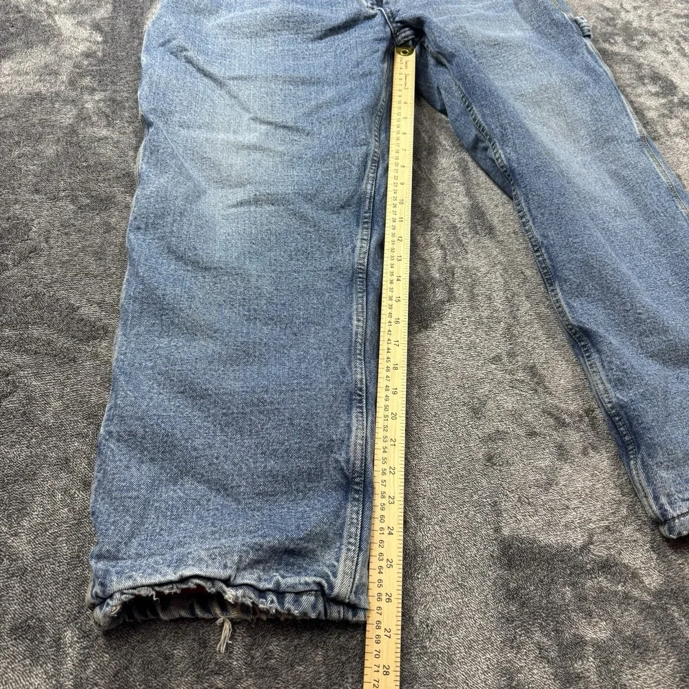 Mens 40X29Guide Gear Jeans Fleece Lined THINSULATE Insulated Denim Straight Leg
